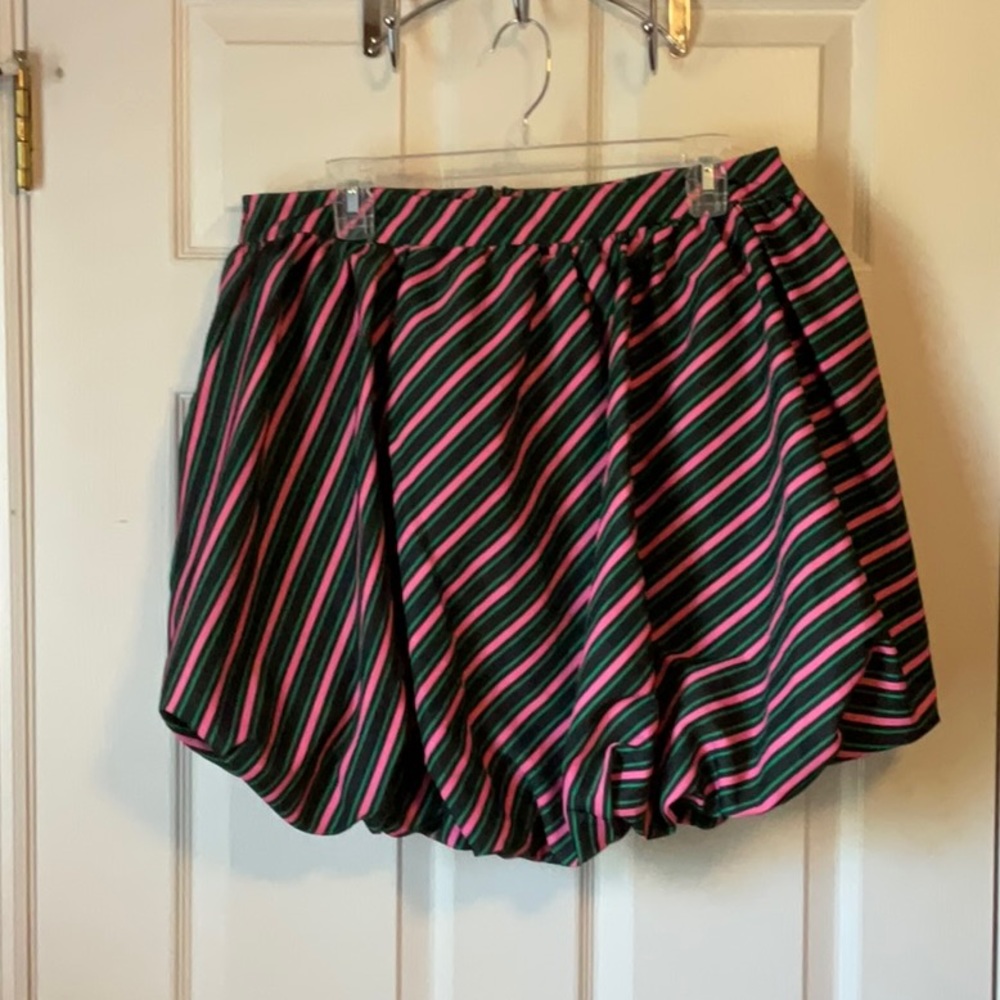 Wicked Collection Paul Tazewell Striped Mini Balloon Women’s Skirt Size X-LARGE